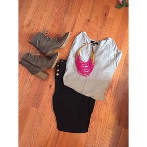 Oversized-Waterfall Sweater